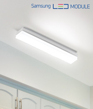 LED 켈빈주방 1등 30W [블랙/화이트]